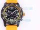 Copy Breitling Endurance Pro 44 Watch Black Chronograph Dial Yellow Rubber Strap (4)_th.jpg